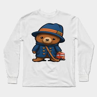 Adorable Paddington Bear Long Sleeve T-Shirt